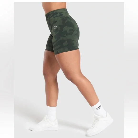 Gymshark Adapt Camo Seamless Shorts - Picture 8 of 10